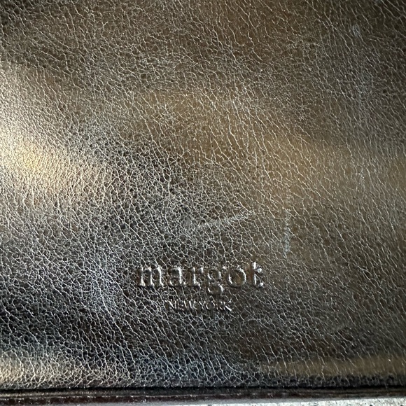Margot All Black Leather Purse, Handbag - Picture 11 of 12
